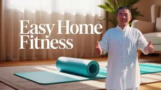 Get READY for a Gentle Home Fitness Workout to Boost ENERGY and Flexibility