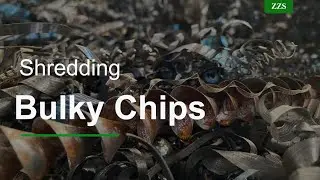 metal chips shredder metal chip processing equipment  metal shredder