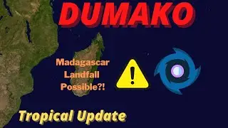 Potential Powerful Cyclone Dumako To Impact Rodrigues, Mauritius, R&eacute;union & Madagascar!