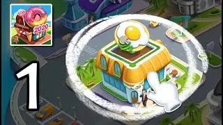 Cooking City - Breakfast Bar Level 1-7 Gameplay Walkthrough Part 1 (iOS, Android)