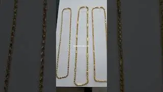 Gold Chains Hallmark Gold 22 carat New Jewellery Design latest Collection wedding with weight