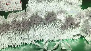 Pure white 5mm Wide Angle LED Christmas Lights Outdoor