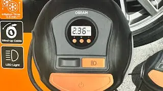 OSRAM TYREinflate 450 digital araç lastik şişirme kompresörü TANITIMI