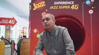 Shoaib Aftab, Director Marketing Jazz at Slide Inauguration