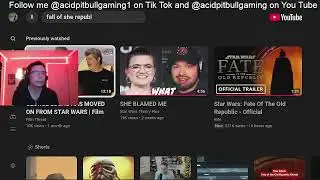 Star Wars Fate Of The Old Republic and Galactic Racer Trailer Reaction #trailerreaction #starwars