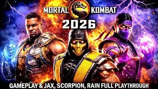 Mortal Kombat Project Solano Edition(2026) &    Jax |Scorpion |Rain Boss