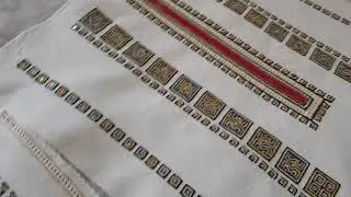 Camasa de Vrancea inainte de asamblare