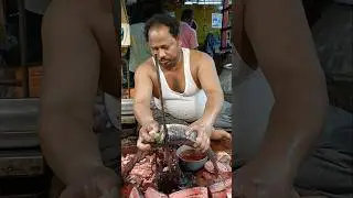 🔥😱 Wow!! Traditional&nbsp;Small Size Rohu Fish Cutting Skills In Village Fish Market 🙂 #shorts