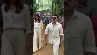 Ram Charan at RC 16 Movie Opening Ceremony in Hyderabad video | #ramcharan #janhvikapoor #rc16