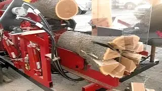 UNSTOPPABLE Log Splitter VS Monster Log | Live Showdown!