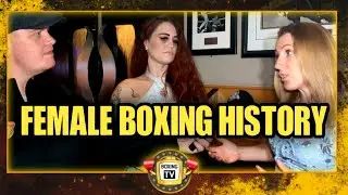 FEMALE BOXING HISTORY BECCY FERGUSON VS VICKY WILKINSON