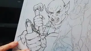 Thundercats y 3. Ahora toca la tinta.