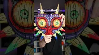 🎭 This #majorasmask came out perfectly! #snapmakeru1 #3dprinting #3dprinter #cosplay #diy #mask