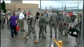 911th deployment brings tearful goodbyes