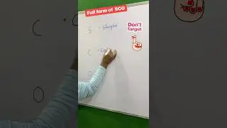 👉 Full form of SCO 🤔 !! #fullform #gkquiz #education #study #exams #shorts #ytshorts #viralshorts