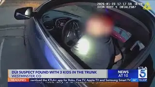 Man hides kids in trunk while stopped for DUI in Colorado