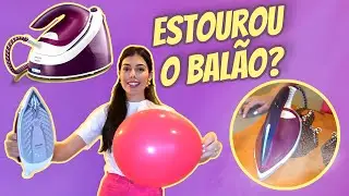 🔴TESTEI O FERRO DE PASSAR QUE PROMETE NÃO QUEIMAR A ROUPA - PHILIPS WALITA