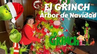 ❤️💚[PASO A PASO] Cómo  DECORAR ÁRBOL de NAVIDAD  del GRINCH de forma FÁCIL y muy ORIGINAL  ❤️💚