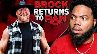 MONDAY NIGHT RAW (LIVESTREAM AND REACTIONS) BROCK LESNAR RETURNS TO RAW