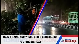 Heavy rains and winds bring Bengaluru to grinding halt