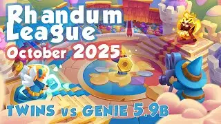 5.9 B in Rhandum League - TWINS vs GENIE - October 2025 - RUSH ROYALE
