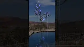 Tulip Stainless Steel Lyman Whitaker Wind Sculpture Short