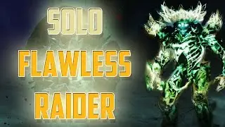 Destiny: Solo Flawless Raider as a LVL 34 Titan - Crota's End