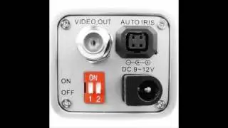 4X BNC Wireless Audio Camera + AV Receiver - 50 Meter Range