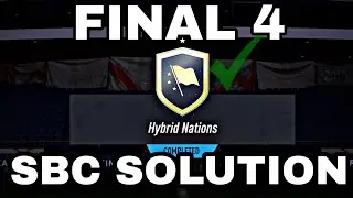 FINAL 4 SBC SOLUTION - Hybrid Nations- Fifa 23 Ultimate Team