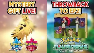 Shiny Galarian Zapdos DISTRIBUTION! NEW Pok&eacute;mon Journeys Episode! Team Rocket Radio Show?!