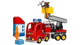 LEGO DUPLO Town Fire Truck 10592 Buildable Toy for 1-4Year-Olds