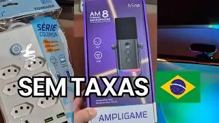 MEGA UNBOXING ALIEXPRESS NACIONAL! PRODUTOS SEM TAXA QUE VALEM A PENA!  FIFINE AM8 E COIBEU