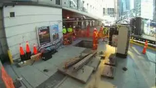 Toronto Hydro replaces transformer at Union Station