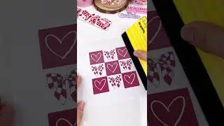 DIY a V Day Pouch with Heat Transfer Paper