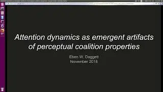 Attention Dynamics as Emergent Artifacts of Perceptual Coalition Properties