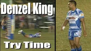 2015 Denzel King Try ~ Cairns Brothers v Kangaroos 30.5.15