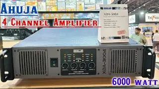 Ahuja 4 Channel Amplifier xda 3004 price | Ahuja amplifier price