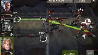 Walking Dead No Man's Land - Lot's of Guards and Big Ones
