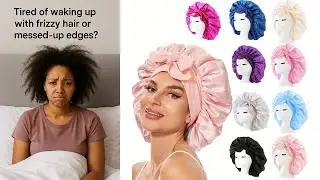Satin Sleeping Cap For Women