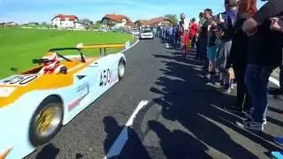 2016 Klaus Streiberger und Gerhard Moser mit VW Polo beim Bergrennen in St. Agatha (Austria)