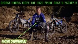 Movie stuntman George Harris rides the 2023 EM Epure Race & Escape R