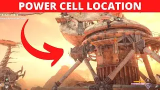 Restore Power To The Console Cinnabar Sands Horizon Forbidden West POWER CELL LOCATION