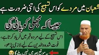 Mahe Shaban Mein Sirf Aik Tasbih – Gunahon Ki Maafi Aur Rizq Mein Izafa | Mulana Makki Hijazi 