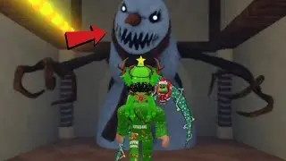 CHASED by AN EVIL SNOWMAN! (Roblox Sinister Christmas)