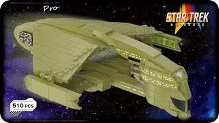 BLUEBRIXX - Der Warbird der D'deridex Klasse - wir bauen live mit Noppensteinen! Star Trek!