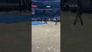 10-24-25 Miami Heat Forward Andrew Wiggins Warming Up