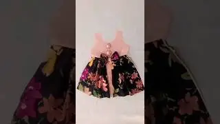 Beautiful Pleated Baby Frock Design | Easy Cut & Simple Sew