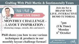 Clean & Simple (ish) 7x7 Card Layout Inspiration - DEMO - FREE GIVEAWAYS!