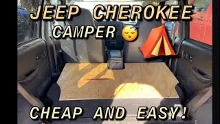 Turn your JEEP CHEROKEE into a comfortable CAMPER