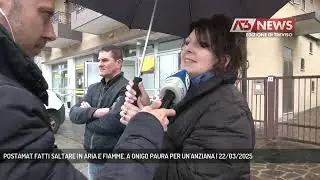 POSTAMAT FATTI SALTARE IN ARIA E FIAMME. A ONIGO PAURA PER UN'ANZIANA | 22/03/2025